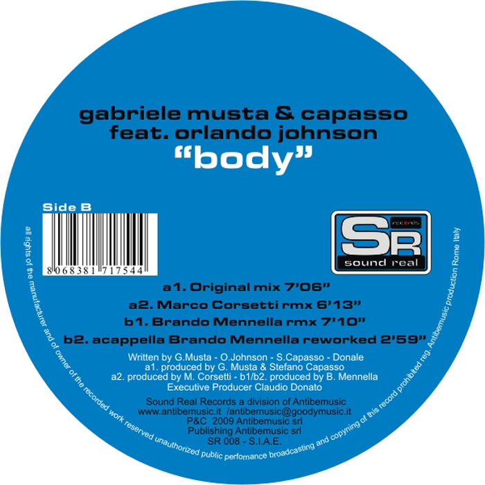 Gabriele Musta, Capasso feat Orlando Johnson