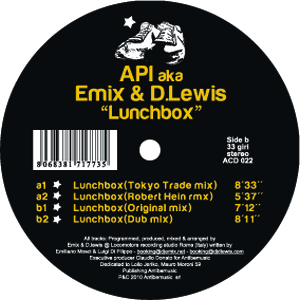 LUNCHBOX - API aka EMIX & D.LEWIS