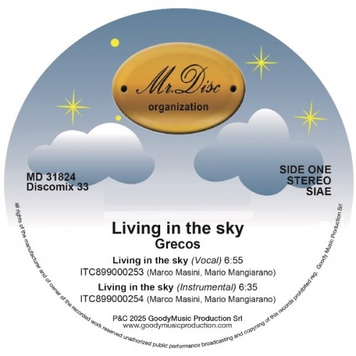 Living in the sky -  Vinyl  Preorder  Release Date 18 October