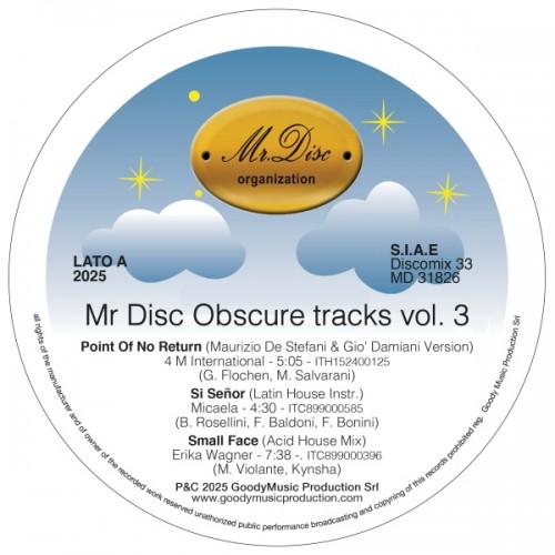 Mr Disc Obscure tracks vol. 3