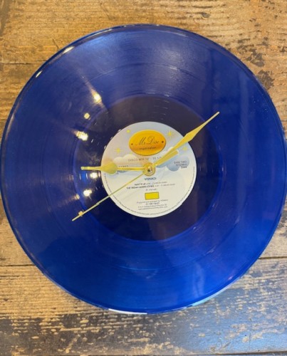 DISCOCLOCK 12“ - OROLOGIO in VINILE - MR DISC ORGANIZATION