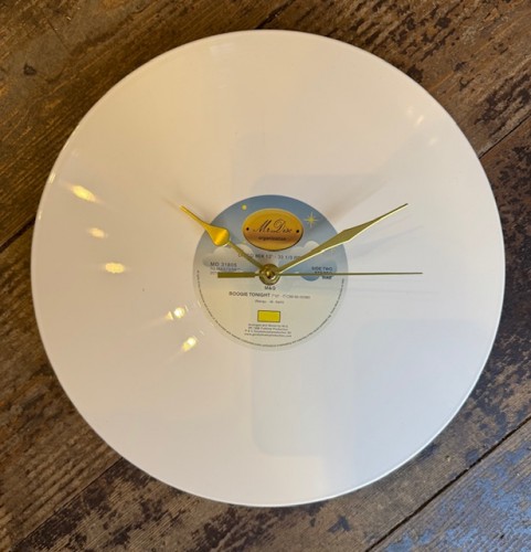 DISCOCLOCK 12“ - OROLOGIO in VINILE - MR DISC ORGANIZATION